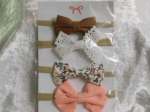 Bow Headband Set of 4 - Pack 8